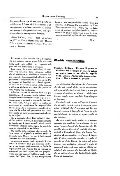 Rivista delle province bollettino dell'Unione delle province d'Italia