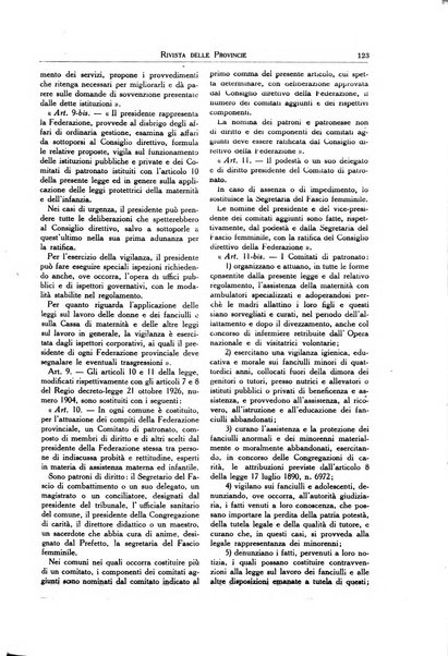 Rivista delle province bollettino dell'Unione delle province d'Italia