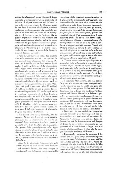 Rivista delle province bollettino dell'Unione delle province d'Italia