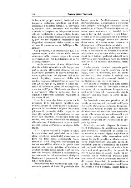 Rivista delle province bollettino dell'Unione delle province d'Italia