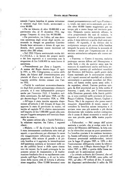 Rivista delle province bollettino dell'Unione delle province d'Italia