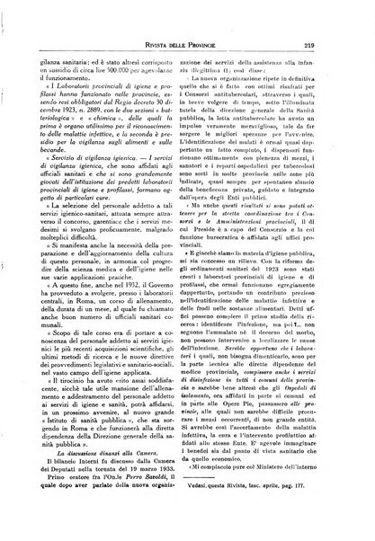 Rivista delle province bollettino dell'Unione delle province d'Italia