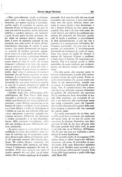 Rivista delle province bollettino dell'Unione delle province d'Italia