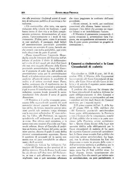 Rivista delle province bollettino dell'Unione delle province d'Italia