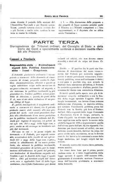 Rivista delle province bollettino dell'Unione delle province d'Italia