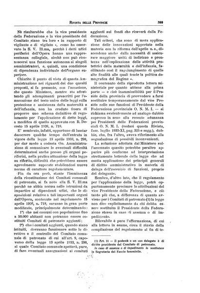 Rivista delle province bollettino dell'Unione delle province d'Italia