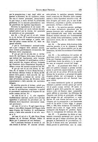 Rivista delle province bollettino dell'Unione delle province d'Italia