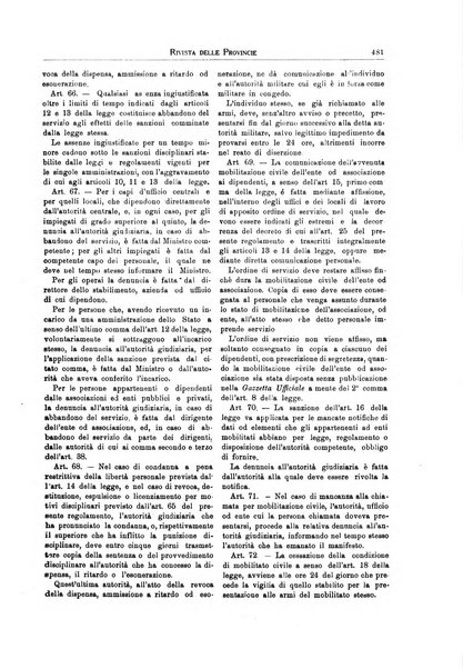 Rivista delle province bollettino dell'Unione delle province d'Italia