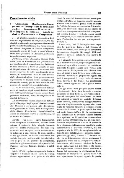 Rivista delle province bollettino dell'Unione delle province d'Italia