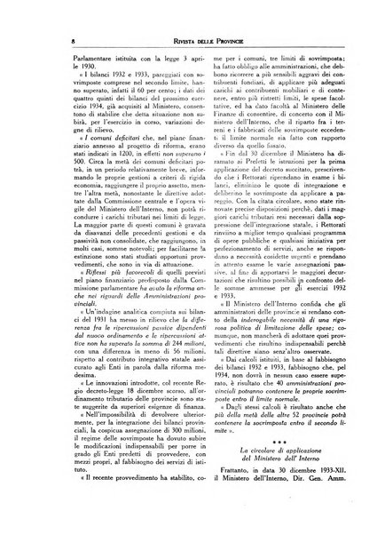 Rivista delle province bollettino dell'Unione delle province d'Italia