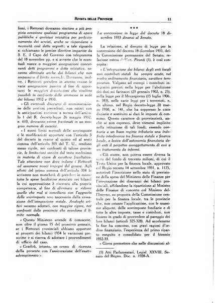 Rivista delle province bollettino dell'Unione delle province d'Italia