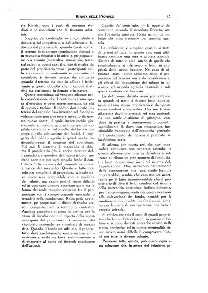 Rivista delle province bollettino dell'Unione delle province d'Italia