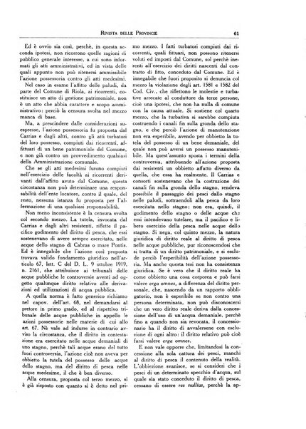 Rivista delle province bollettino dell'Unione delle province d'Italia