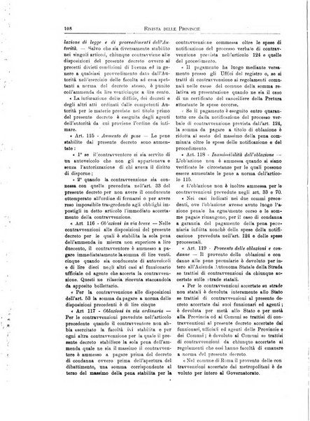 Rivista delle province bollettino dell'Unione delle province d'Italia