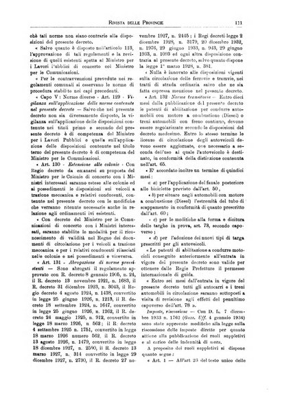 Rivista delle province bollettino dell'Unione delle province d'Italia