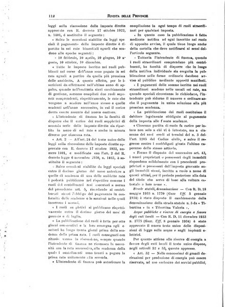 Rivista delle province bollettino dell'Unione delle province d'Italia