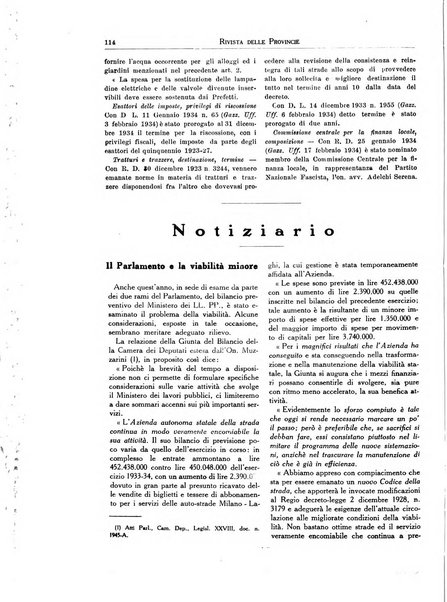 Rivista delle province bollettino dell'Unione delle province d'Italia