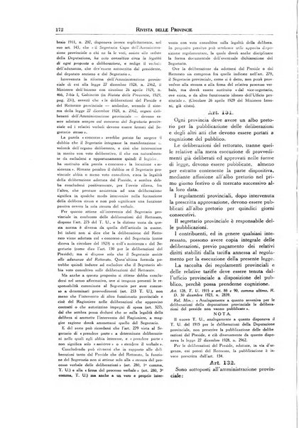 Rivista delle province bollettino dell'Unione delle province d'Italia