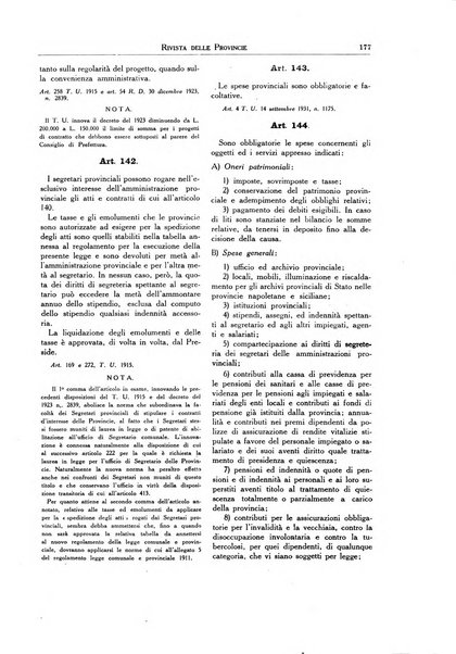 Rivista delle province bollettino dell'Unione delle province d'Italia