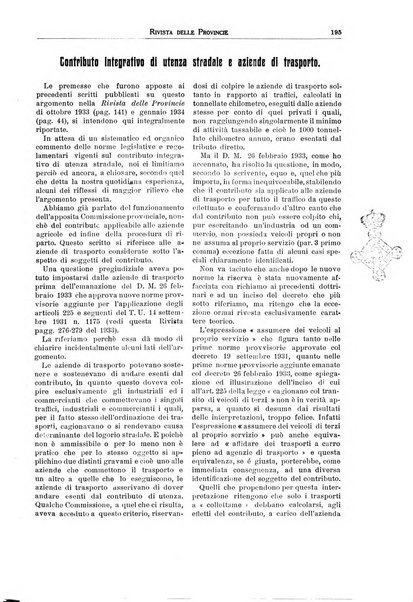 Rivista delle province bollettino dell'Unione delle province d'Italia