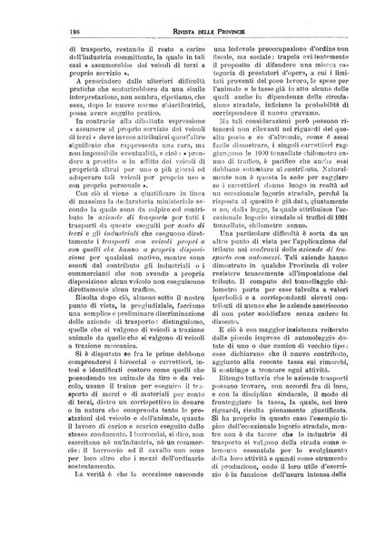 Rivista delle province bollettino dell'Unione delle province d'Italia