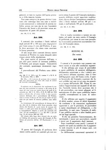 Rivista delle province bollettino dell'Unione delle province d'Italia