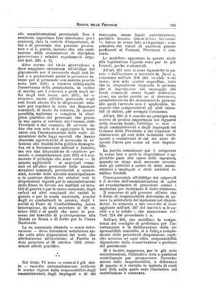 Rivista delle province bollettino dell'Unione delle province d'Italia