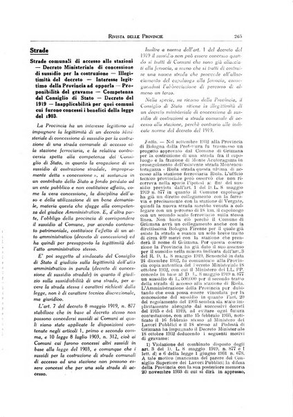 Rivista delle province bollettino dell'Unione delle province d'Italia