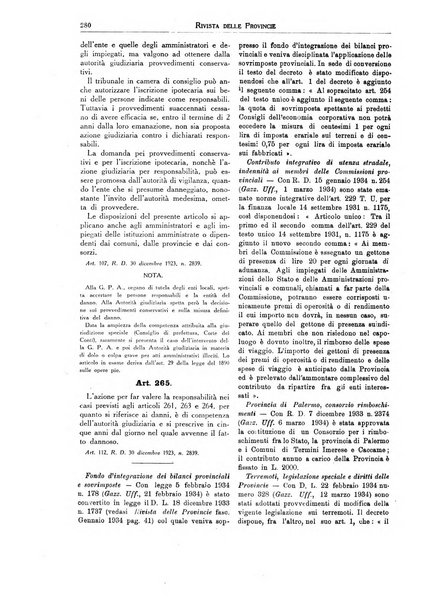 Rivista delle province bollettino dell'Unione delle province d'Italia