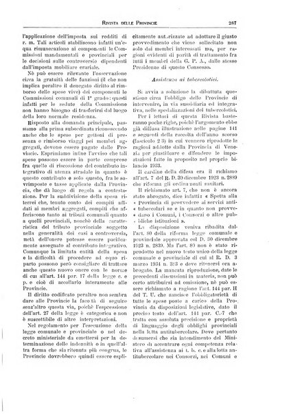 Rivista delle province bollettino dell'Unione delle province d'Italia