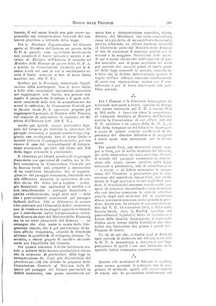 Rivista delle province bollettino dell'Unione delle province d'Italia