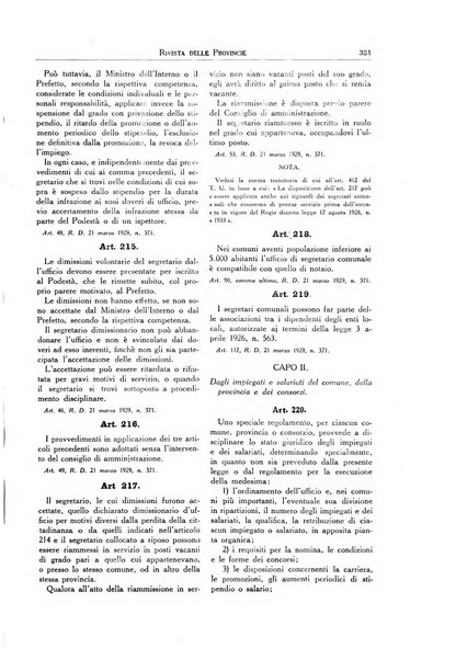 Rivista delle province bollettino dell'Unione delle province d'Italia