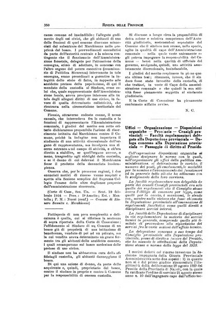 Rivista delle province bollettino dell'Unione delle province d'Italia