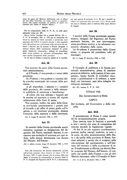 Rivista delle province bollettino dell'Unione delle province d'Italia