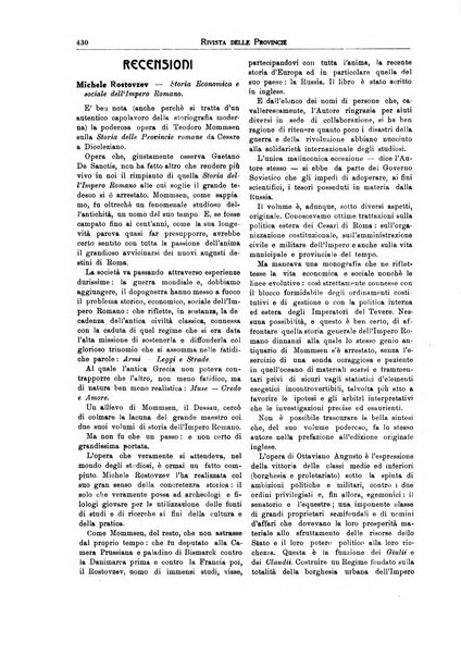 Rivista delle province bollettino dell'Unione delle province d'Italia