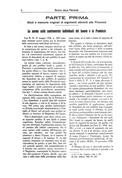 Rivista delle province bollettino dell'Unione delle province d'Italia