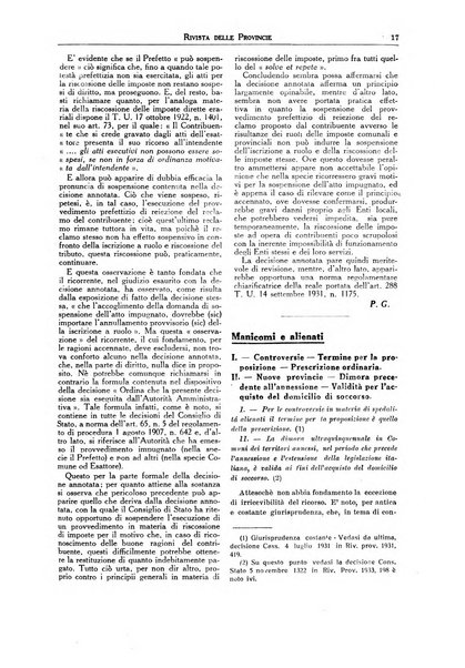 Rivista delle province bollettino dell'Unione delle province d'Italia