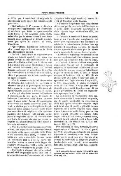 Rivista delle province bollettino dell'Unione delle province d'Italia