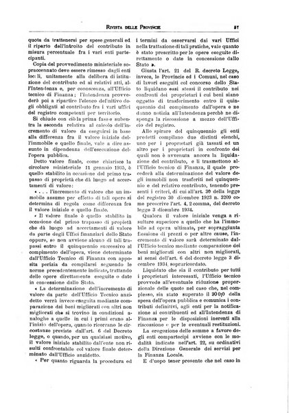 Rivista delle province bollettino dell'Unione delle province d'Italia