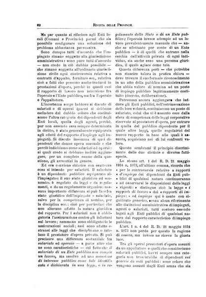 Rivista delle province bollettino dell'Unione delle province d'Italia