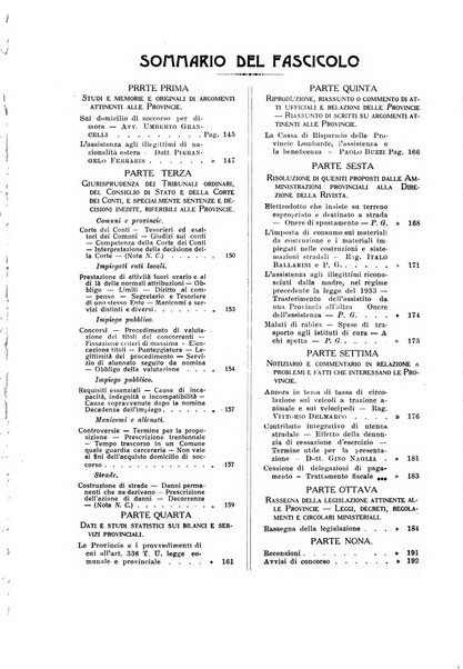 Rivista delle province bollettino dell'Unione delle province d'Italia