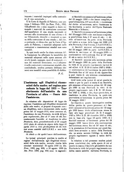 Rivista delle province bollettino dell'Unione delle province d'Italia