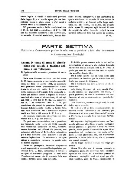 Rivista delle province bollettino dell'Unione delle province d'Italia