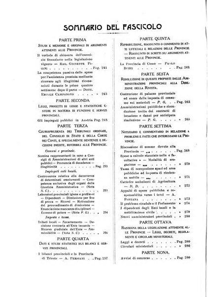 Rivista delle province bollettino dell'Unione delle province d'Italia