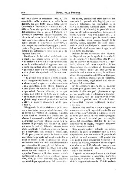 Rivista delle province bollettino dell'Unione delle province d'Italia