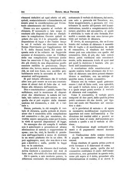 Rivista delle province bollettino dell'Unione delle province d'Italia