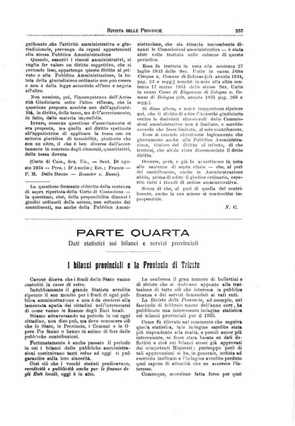 Rivista delle province bollettino dell'Unione delle province d'Italia