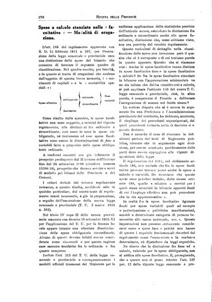 Rivista delle province bollettino dell'Unione delle province d'Italia