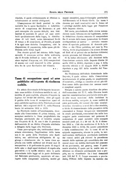 Rivista delle province bollettino dell'Unione delle province d'Italia