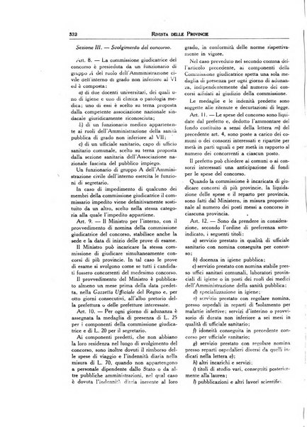 Rivista delle province bollettino dell'Unione delle province d'Italia